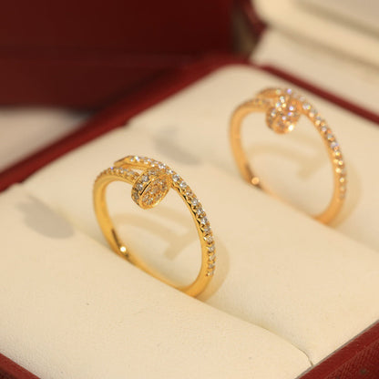 [Triumph Jewelry]JUSTE 1.8MM FULL DIAMOND RING