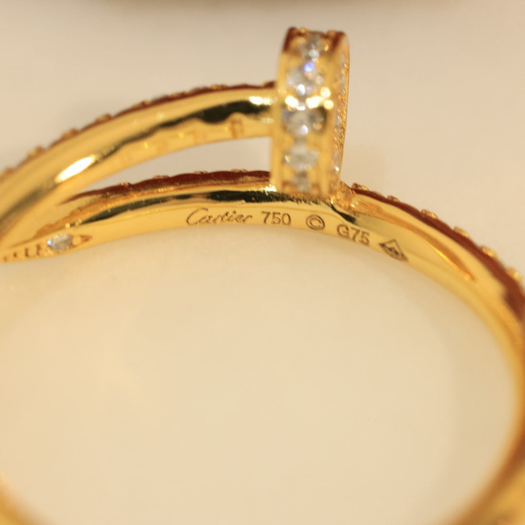 [Triumph Jewelry]JUSTE 1.8MM FULL DIAMOND RING
