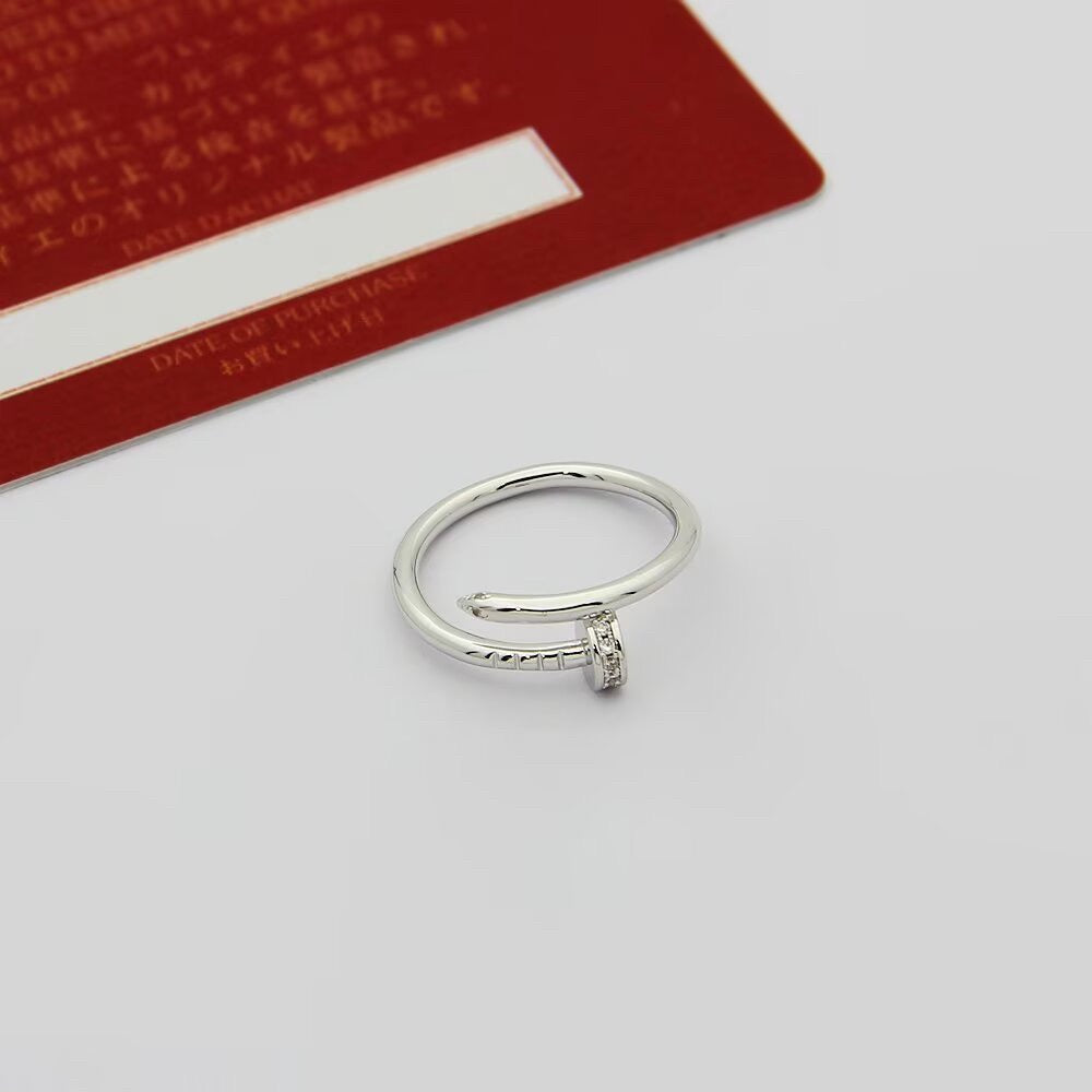 [Triumph Jewelry]JUSTE 1.8MM HALF DIAMOND RING