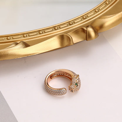 [Triumph Jewelry]PANTHERE FULL DIAMOND SMALL RING