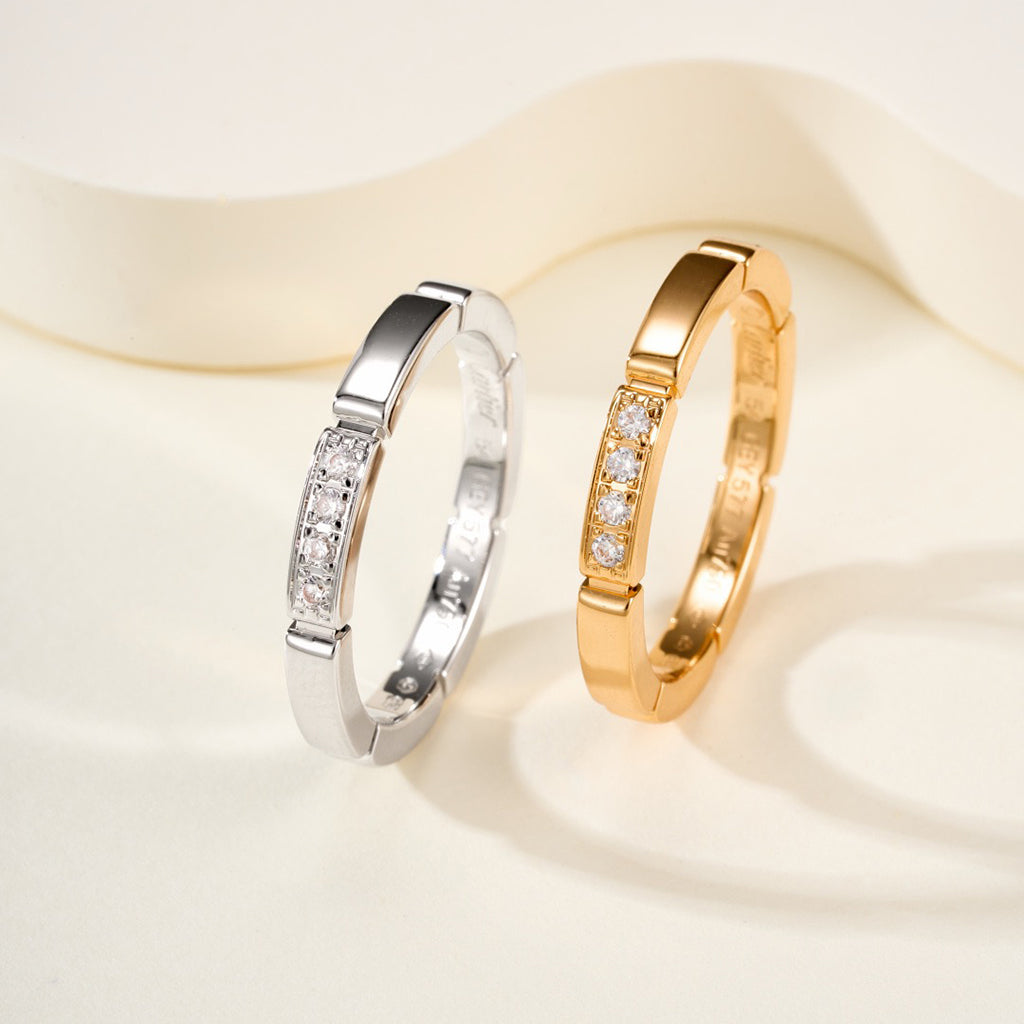 [Triumph Jewelry]MAILLON PANTHERE 4 DIAMOND RING