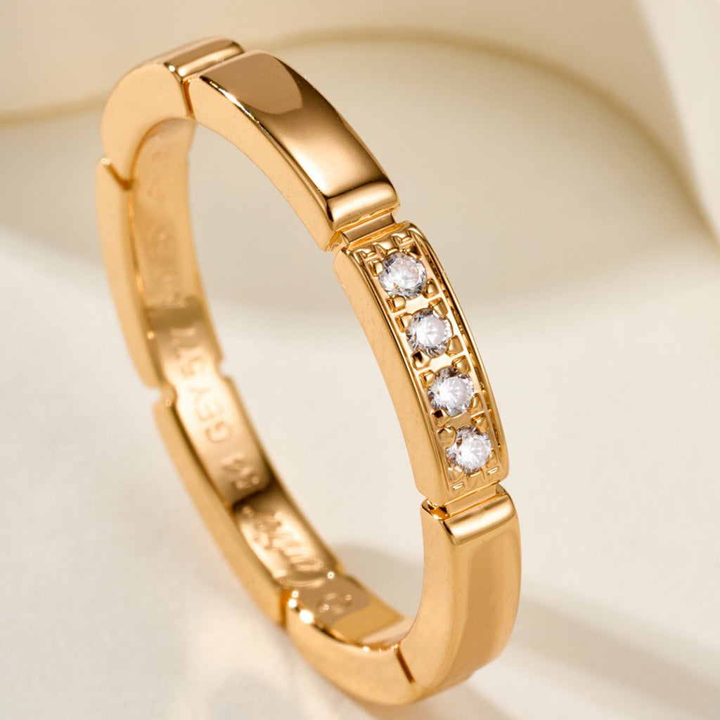 [Triumph Jewelry]MAILLON PANTHERE 4 DIAMOND RING