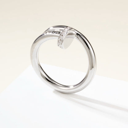 [Triumph Jewelry]JUSTE RING 2.6MM HALF DIAMOND