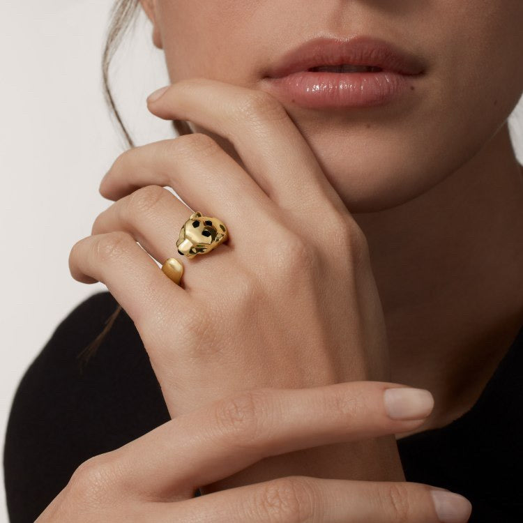 [Triumph Jewelry]PANTHERE SPOTTED MEDIUM RING