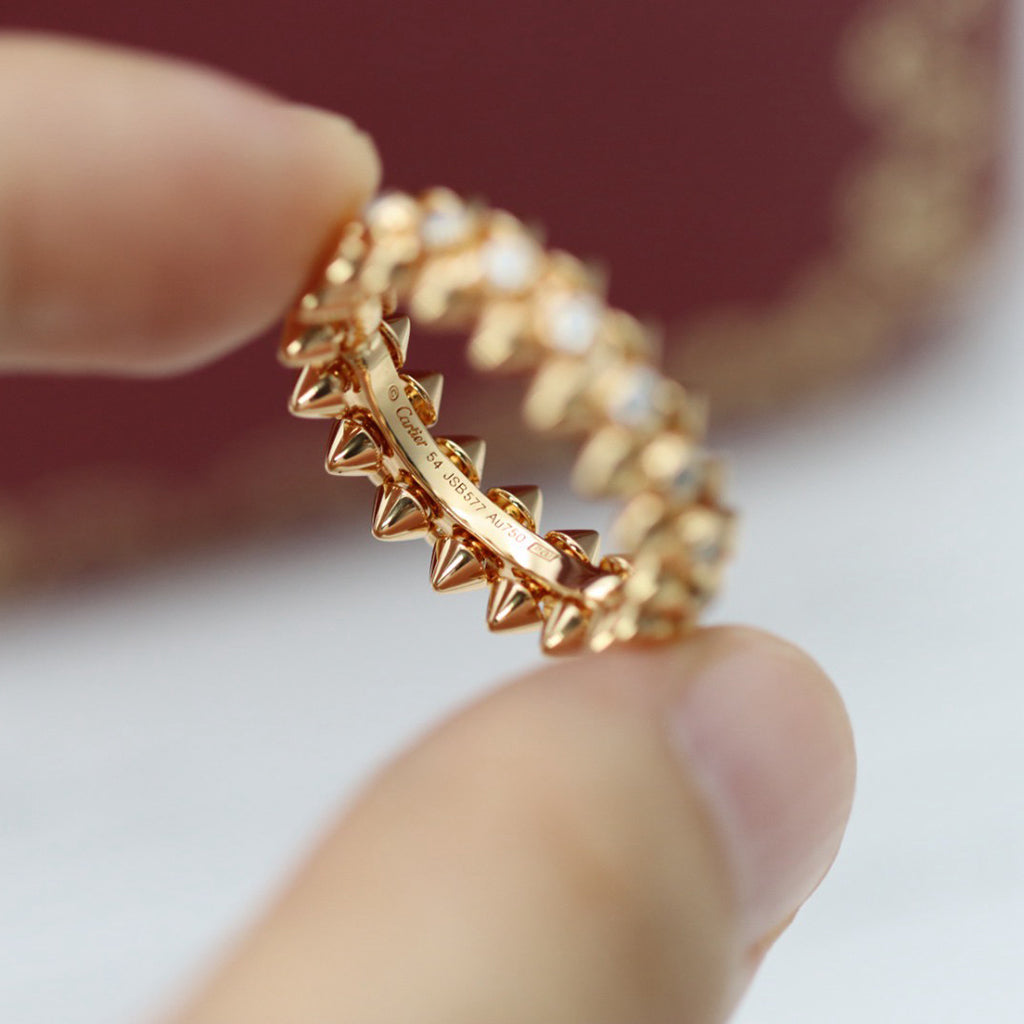 [Triumph Jewelry]CLASH 6.8MM DIAMOND MEDIUM RING