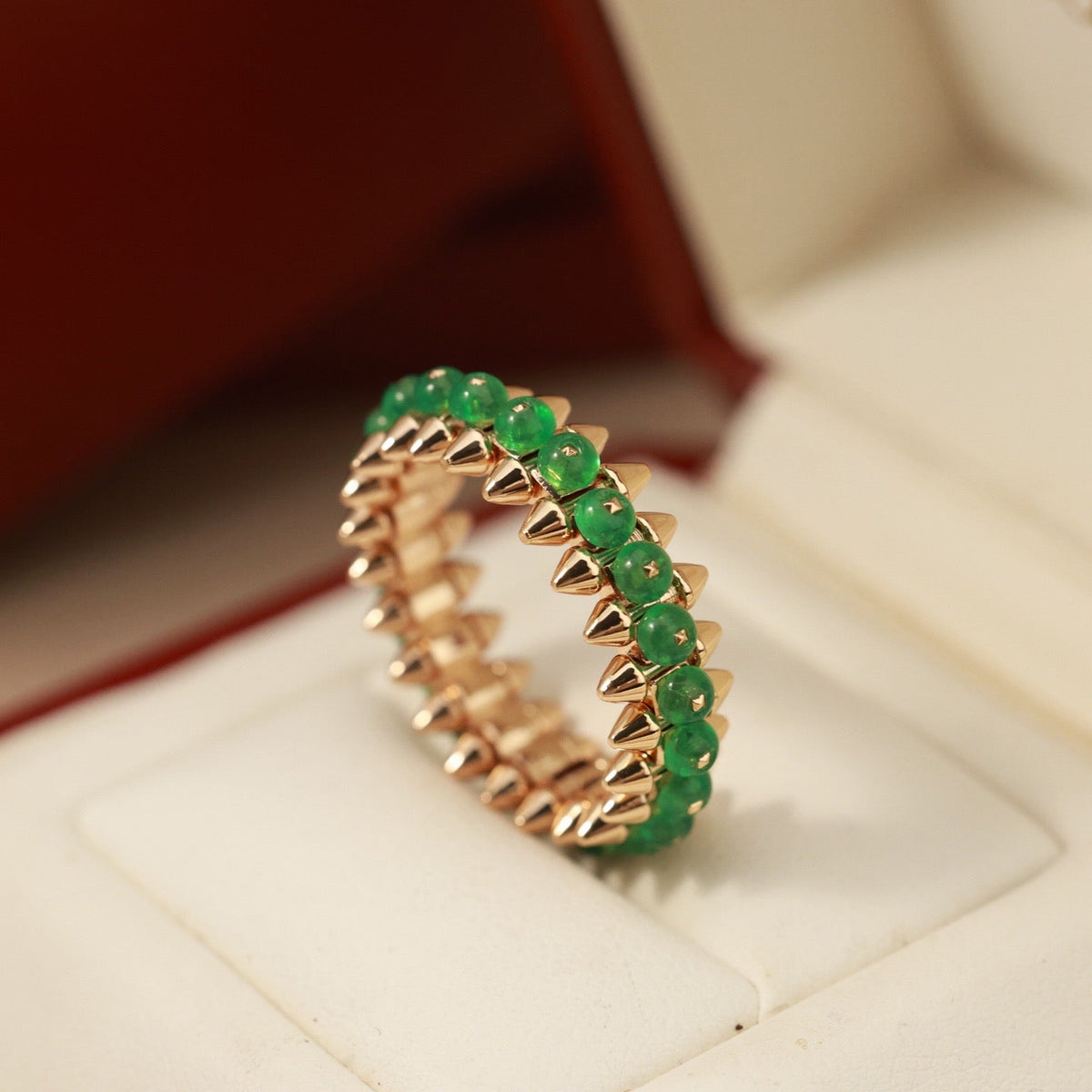 [Triumph Jewelry]CLASH 7.9MM AGATE CHALCEDONY RING