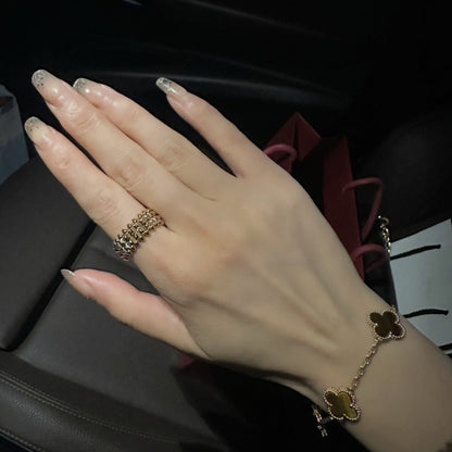 [Triumph Jewelry]CLASH 9.2MM DOUBLE ROW RING