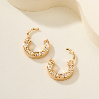 [Triumph Jewelry]LOVE DIAMOND EARRINGS