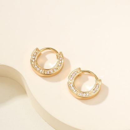 [Triumph Jewelry]LOVE DIAMOND EARRINGS