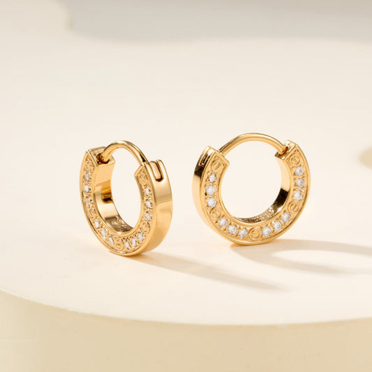 [Triumph Jewelry]LOVE DIAMOND EARRINGS
