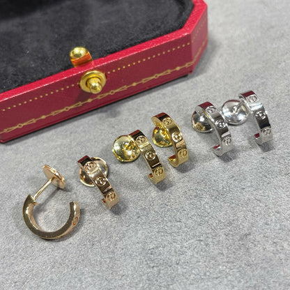 [Triumph Jewelry]LOVE EARRINGS 2.65 MM NO DIAMOND SMALL