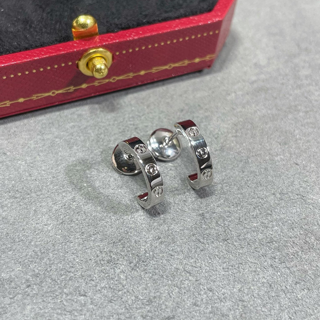 [Triumph Jewelry]LOVE EARRINGS 2.65 MM NO DIAMOND SMALL