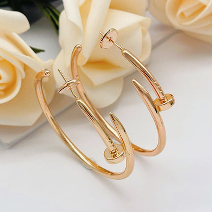 [Triumph Jewelry]JUSTE NO DIAMOND LARGE EARRINGS