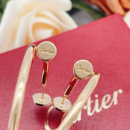 [Triumph Jewelry]JUSTE NO DIAMOND LARGE EARRINGS