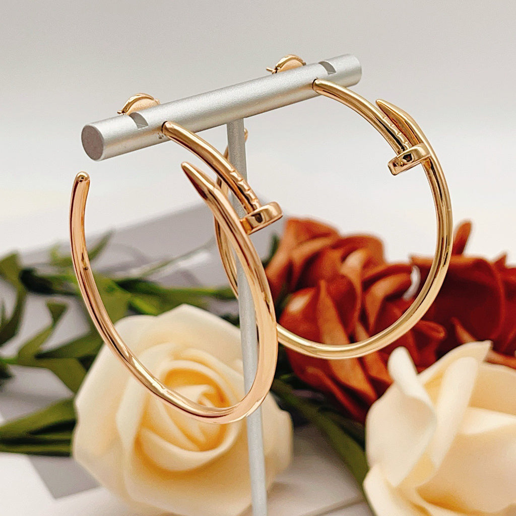 [Triumph Jewelry]JUSTE NO DIAMOND LARGE EARRINGS