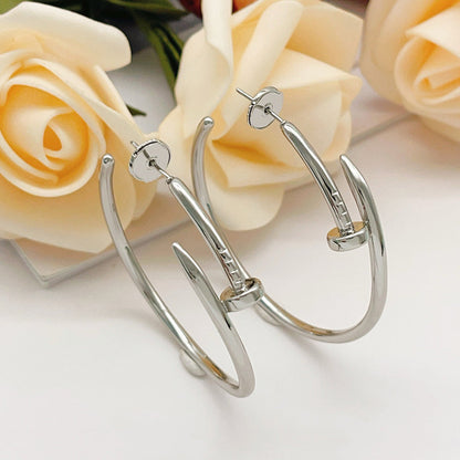 [Triumph Jewelry]JUSTE NO DIAMOND LARGE EARRINGS