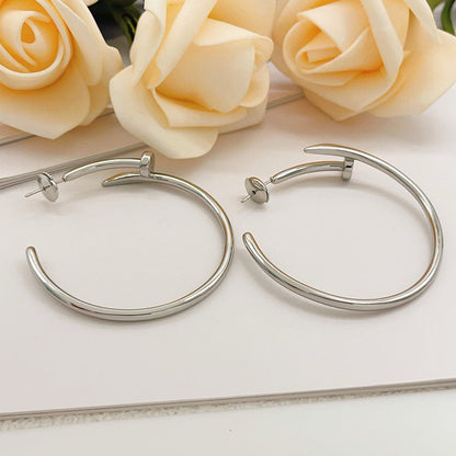 [Triumph Jewelry]JUSTE NO DIAMOND LARGE EARRINGS