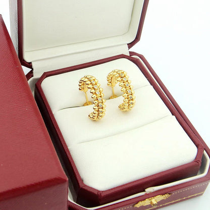 [Triumph Jewelry]CLASH FULL DIAMOND MEDIUM EARRINGS