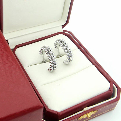 [Triumph Jewelry]CLASH FULL DIAMOND MEDIUM EARRINGS