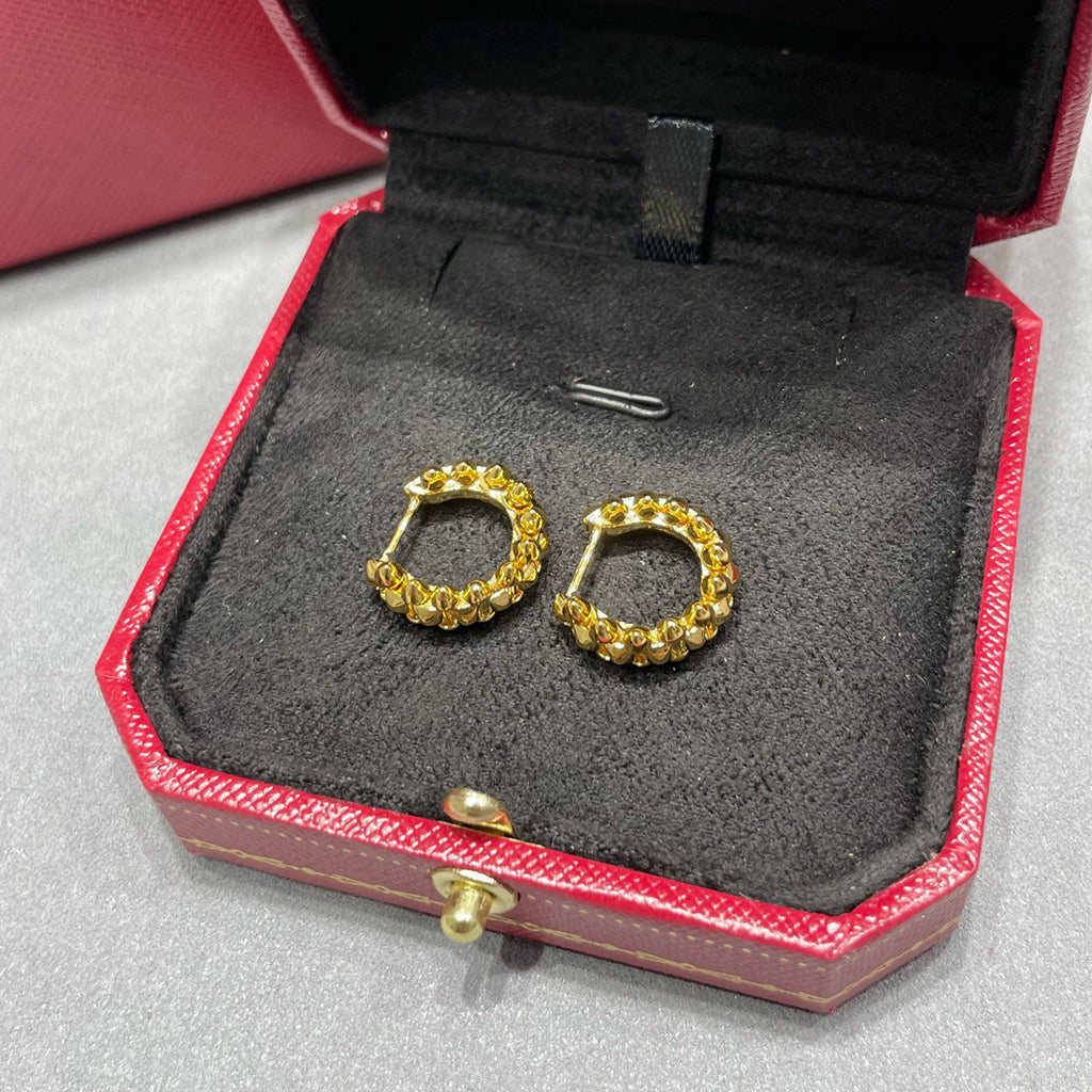 [Triumph Jewelry]CLASH MINI HOOP EARRINGS