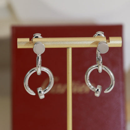 [Triumph Jewelry]JUSTE NO DIAMOND DOUBLE EARRINGS