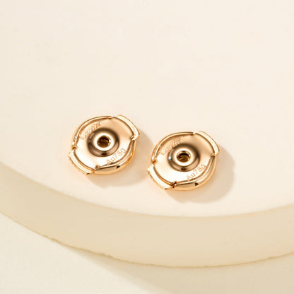 [Triumph Jewelry]JUSTE HALF DIAMOND DOUBLE EARRINGS