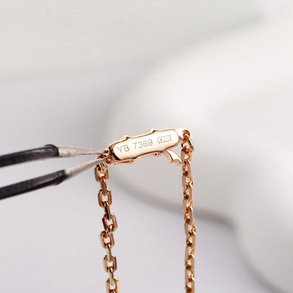 [Triumph Jewelry]LOVE NECKLACE 16MM  FULL DIAMOND