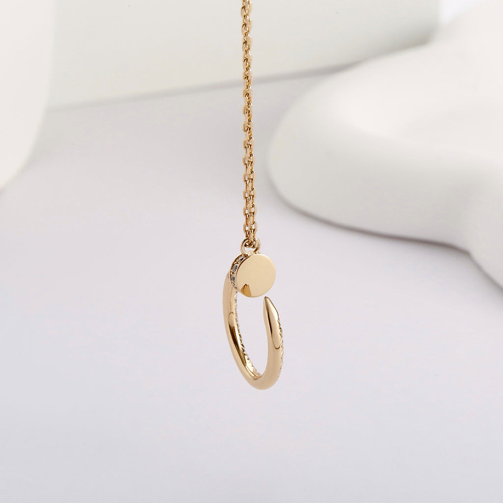 [Triumph Jewelry]JUSTE NECKLACE FULL DIAMOND