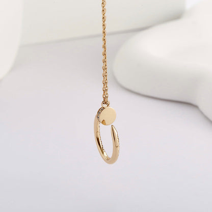 [Triumph Jewelry]JUSTE NECKLACE FULL DIAMOND