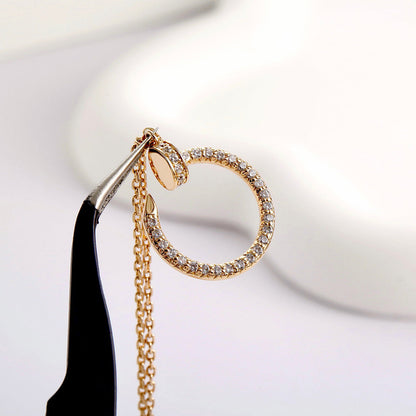 [Triumph Jewelry]JUSTE NECKLACE FULL DIAMOND