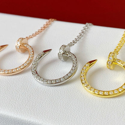 [Triumph Jewelry]JUSTE NECKLACE FULL DIAMOND