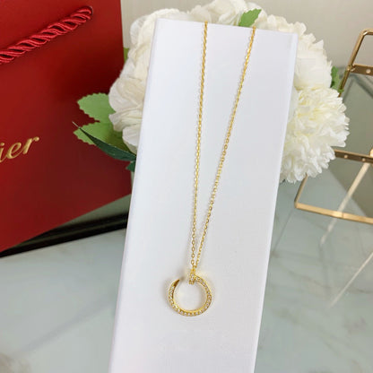 [Triumph Jewelry]JUSTE NECKLACE FULL DIAMOND