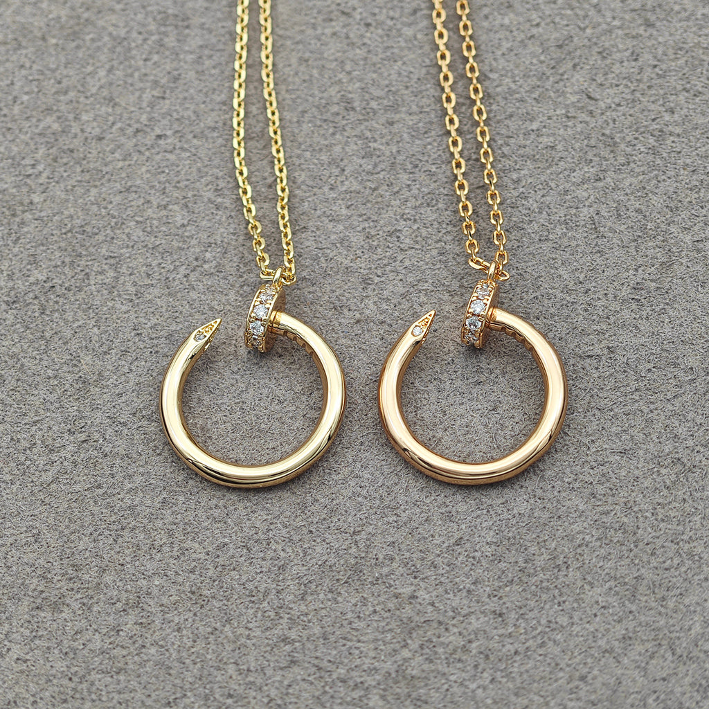 [Triumph Jewelry]JUSTE NECKLACE HALF DIAMOND