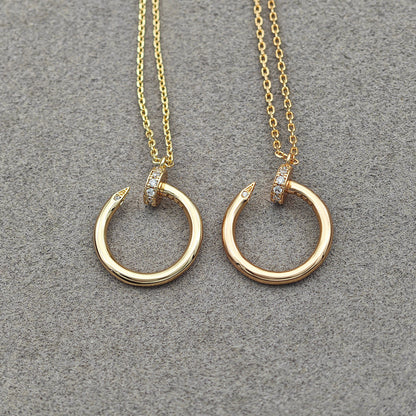 [Triumph Jewelry]JUSTE NECKLACE HALF DIAMOND