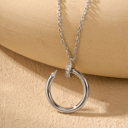 [Triumph Jewelry]JUSTE NECKLACE HALF DIAMOND