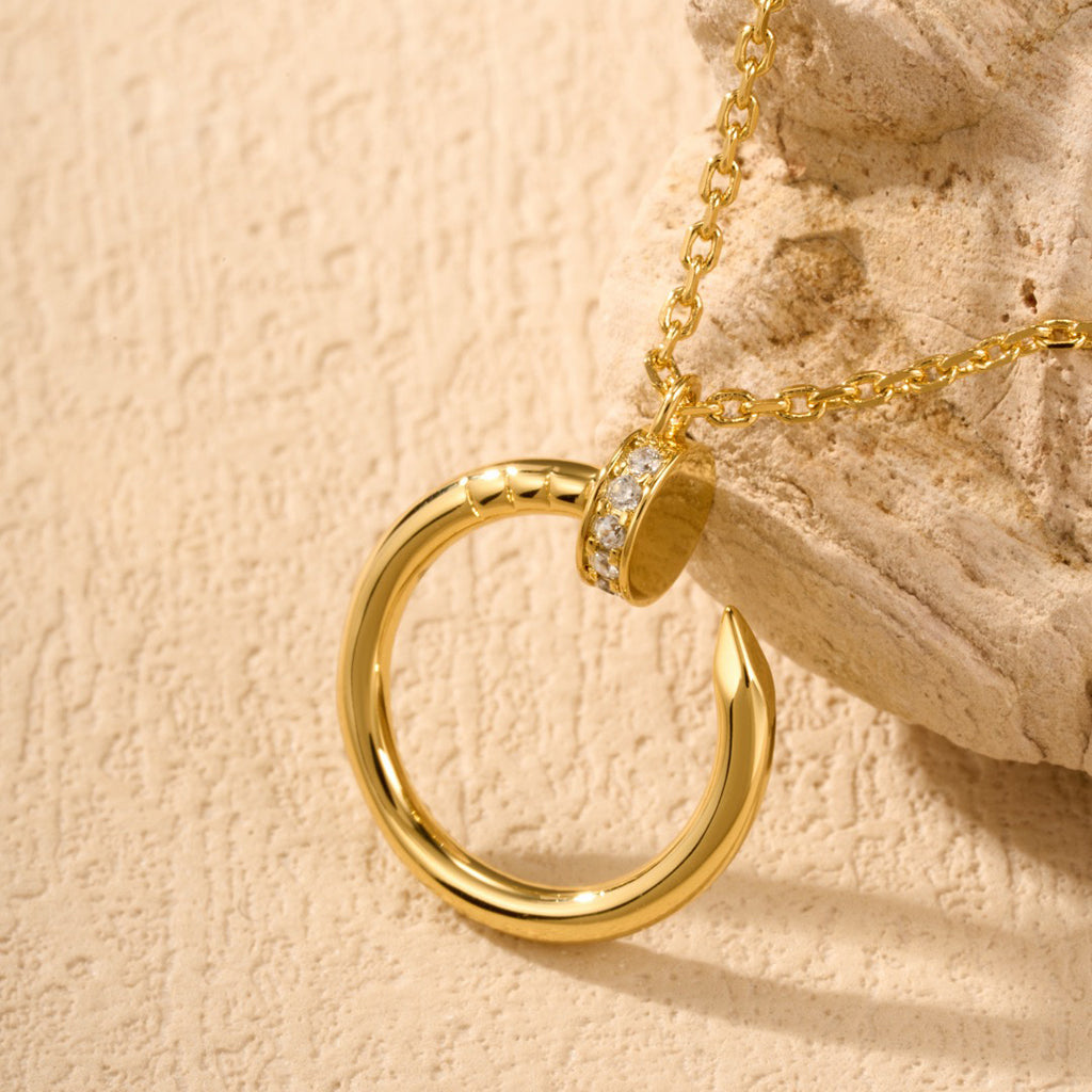 [Triumph Jewelry]JUSTE NECKLACE HALF DIAMOND