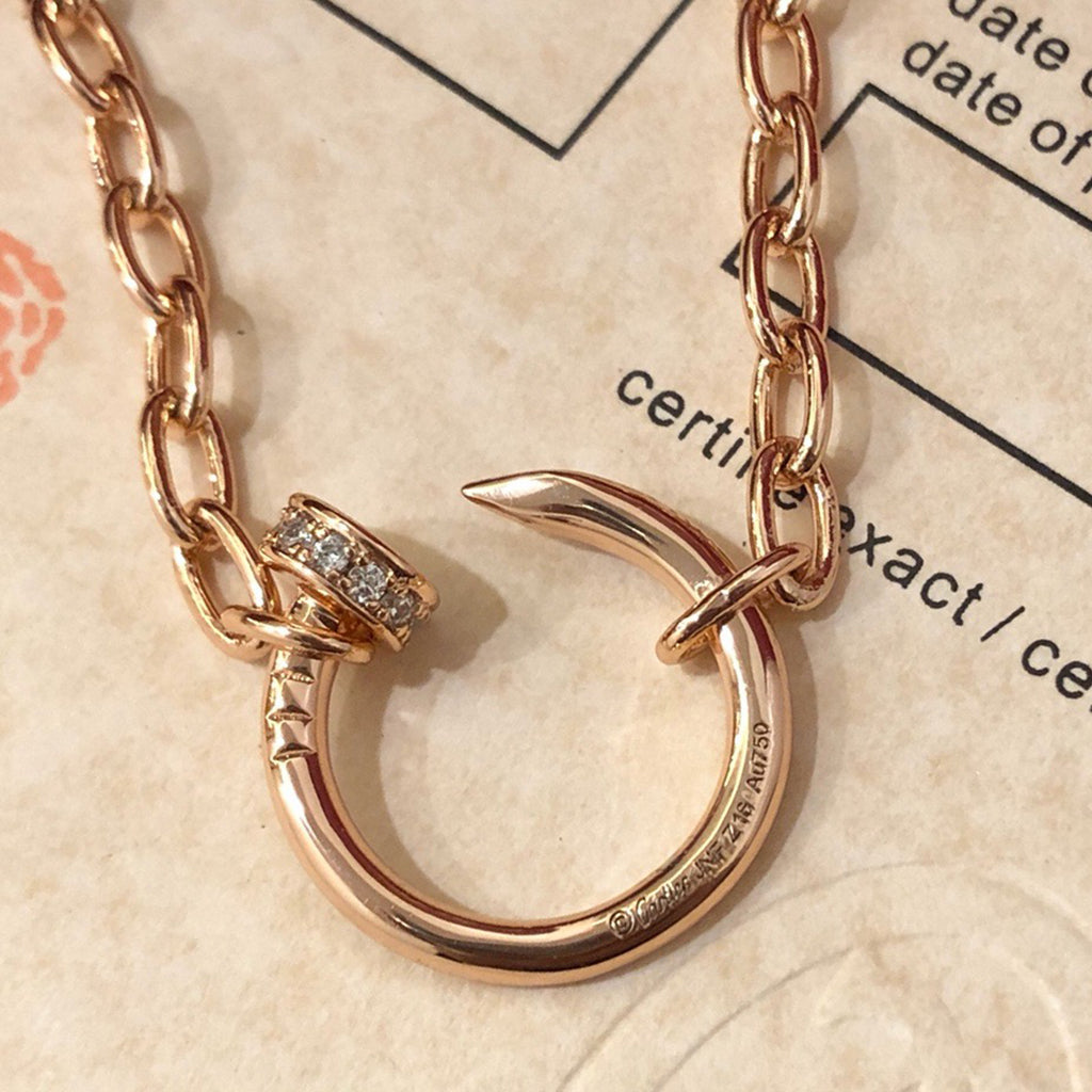 [Triumph Jewelry]JUSTE NECKLACE FULL DIAMONDS