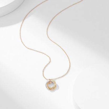 [Triumph Jewelry]TRINITY SMALL NECKLACE