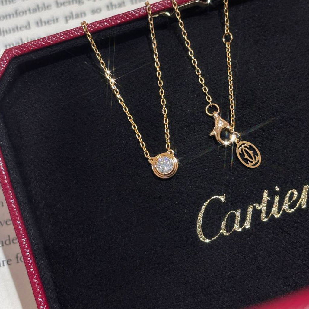 [Triumph Jewelry]DAMOUR DIAMOND NECKLACE