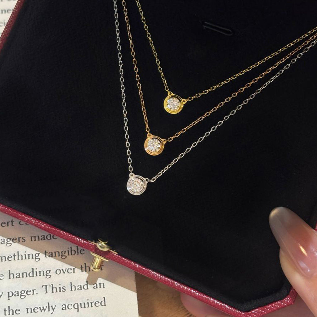 [Triumph Jewelry]DAMOUR DIAMOND NECKLACE