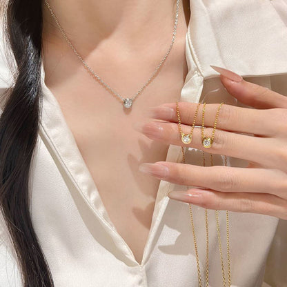 [Triumph Jewelry]DAMOUR DIAMOND NECKLACE