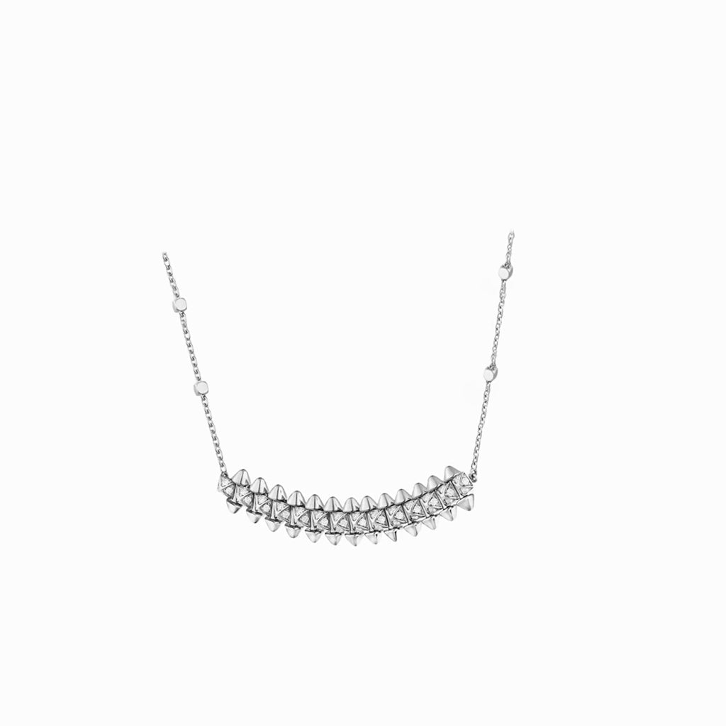 [Triumph Jewelry]CLASH  SMALL FULL DIAMOND NECKLACE
