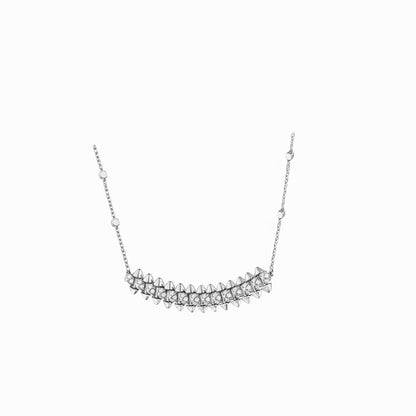 [Triumph Jewelry]CLASH  SMALL FULL DIAMOND NECKLACE