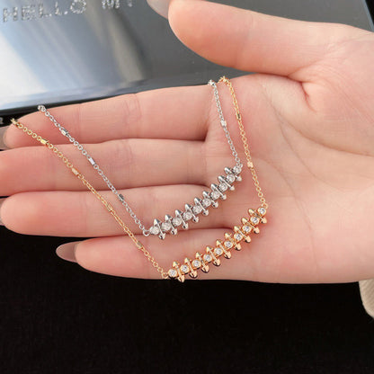 [Triumph Jewelry]CLASH  MEDIUM DIAMOND NECKLACE