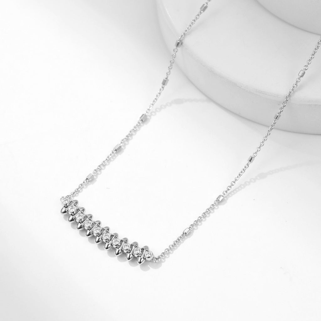 [Triumph Jewelry]CLASH  MEDIUM DIAMOND NECKLACE