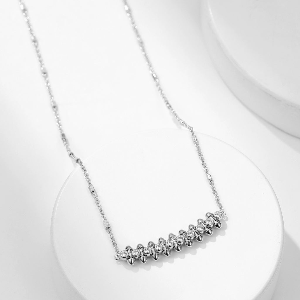 [Triumph Jewelry]CLASH  MEDIUM DIAMOND NECKLACE