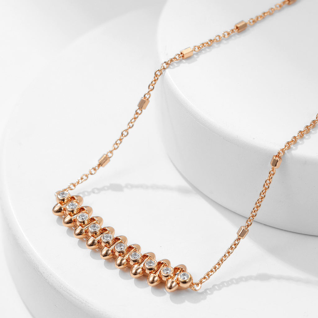 [Triumph Jewelry]CLASH  MEDIUM DIAMOND NECKLACE