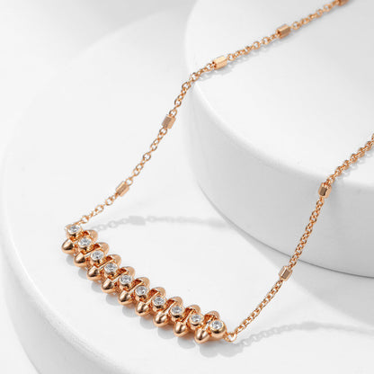 [Triumph Jewelry]CLASH  MEDIUM DIAMOND NECKLACE