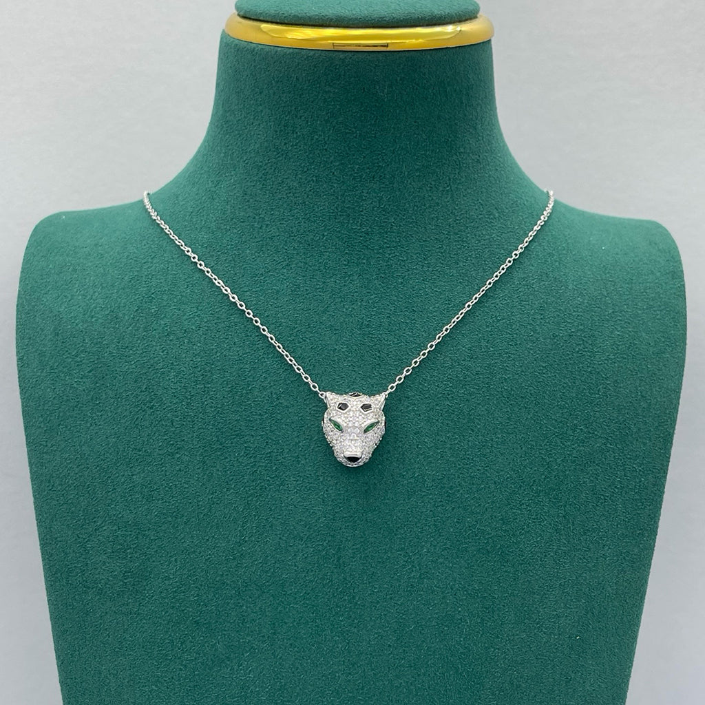 [Triumph Jewelry]PANTHERE FULL DIAMOND NECKLACE