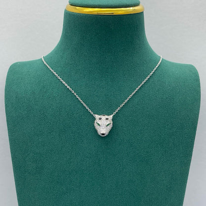 [Triumph Jewelry]PANTHERE FULL DIAMOND NECKLACE